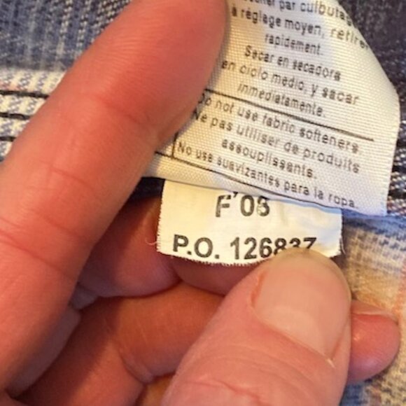 Women's Flannel Lined Carhartt Shirt Jacket, Size Medium, W8008MDT - Picture 14 of 14